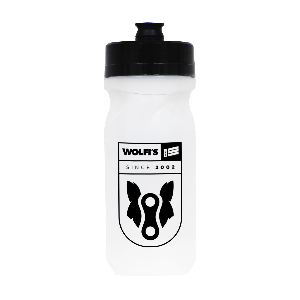 Wolfis Poli Bottle White 600ml
