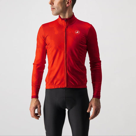 Castelli Pericolo Jersey Full Zip Long Sleeve - Wolfis