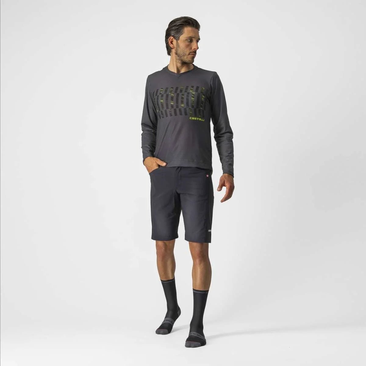 Castelli Trail Tech Longsleeve Tee - Wolfis