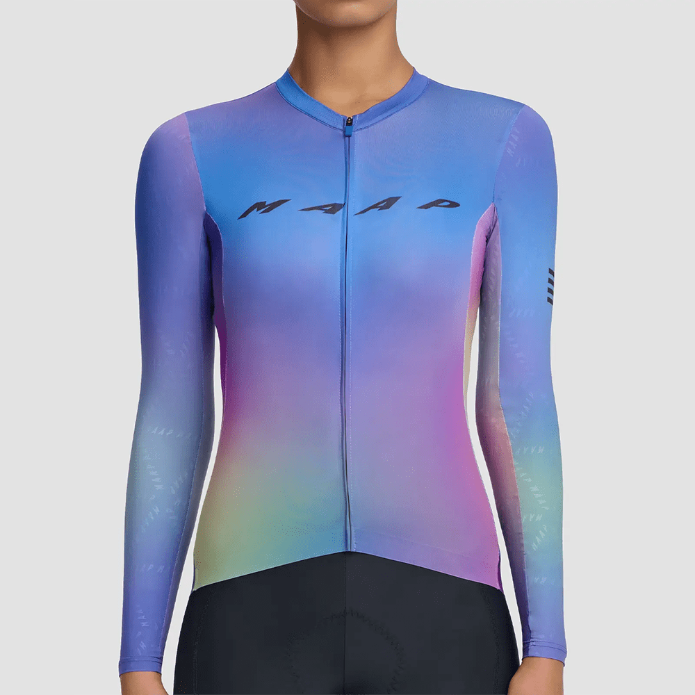 MAAP Blurred Out Pro Hex LS 2.0 Jersey Women - Wolfis
