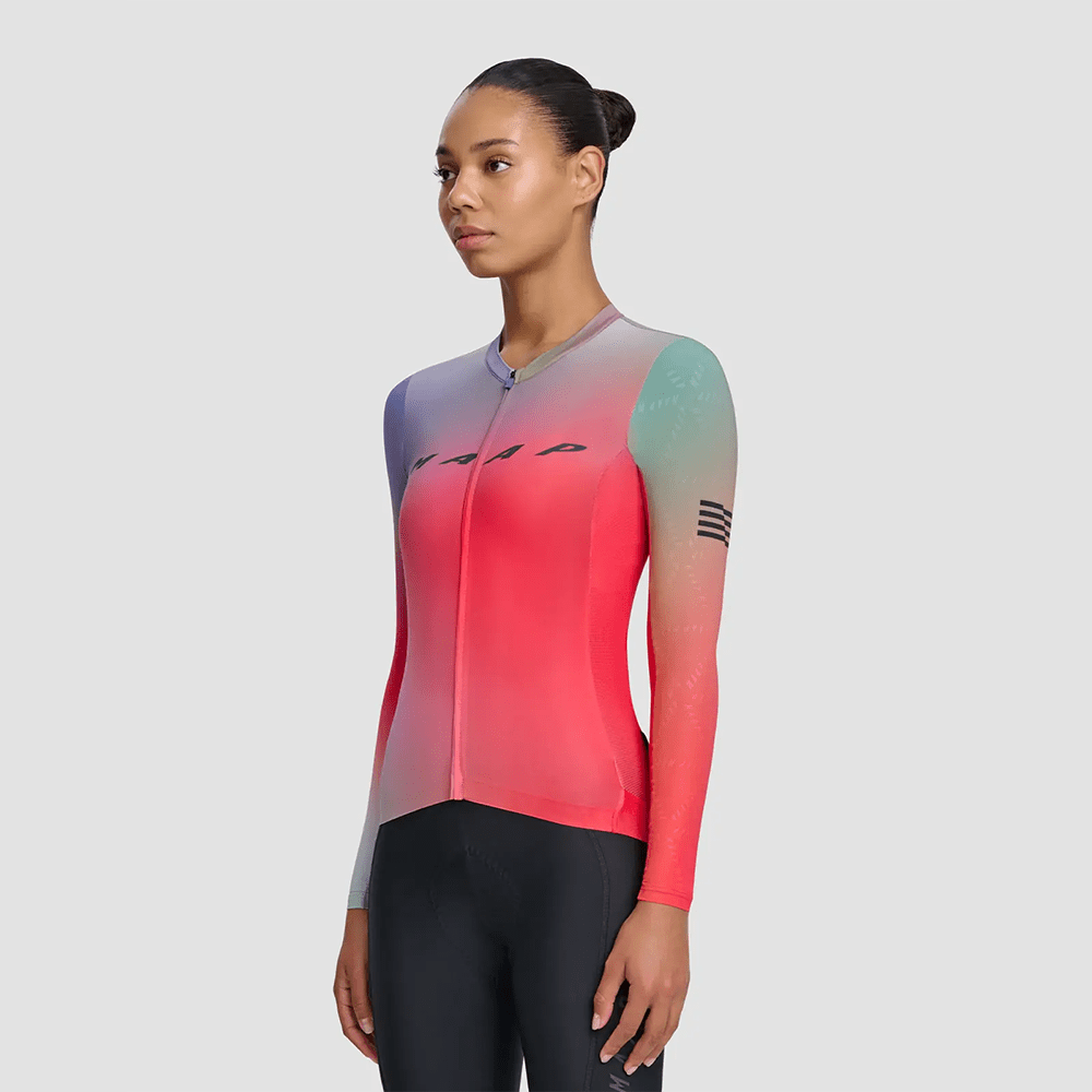 MAAP Blurred Out Pro Hex LS 2.0 Jersey Women - Wolfis