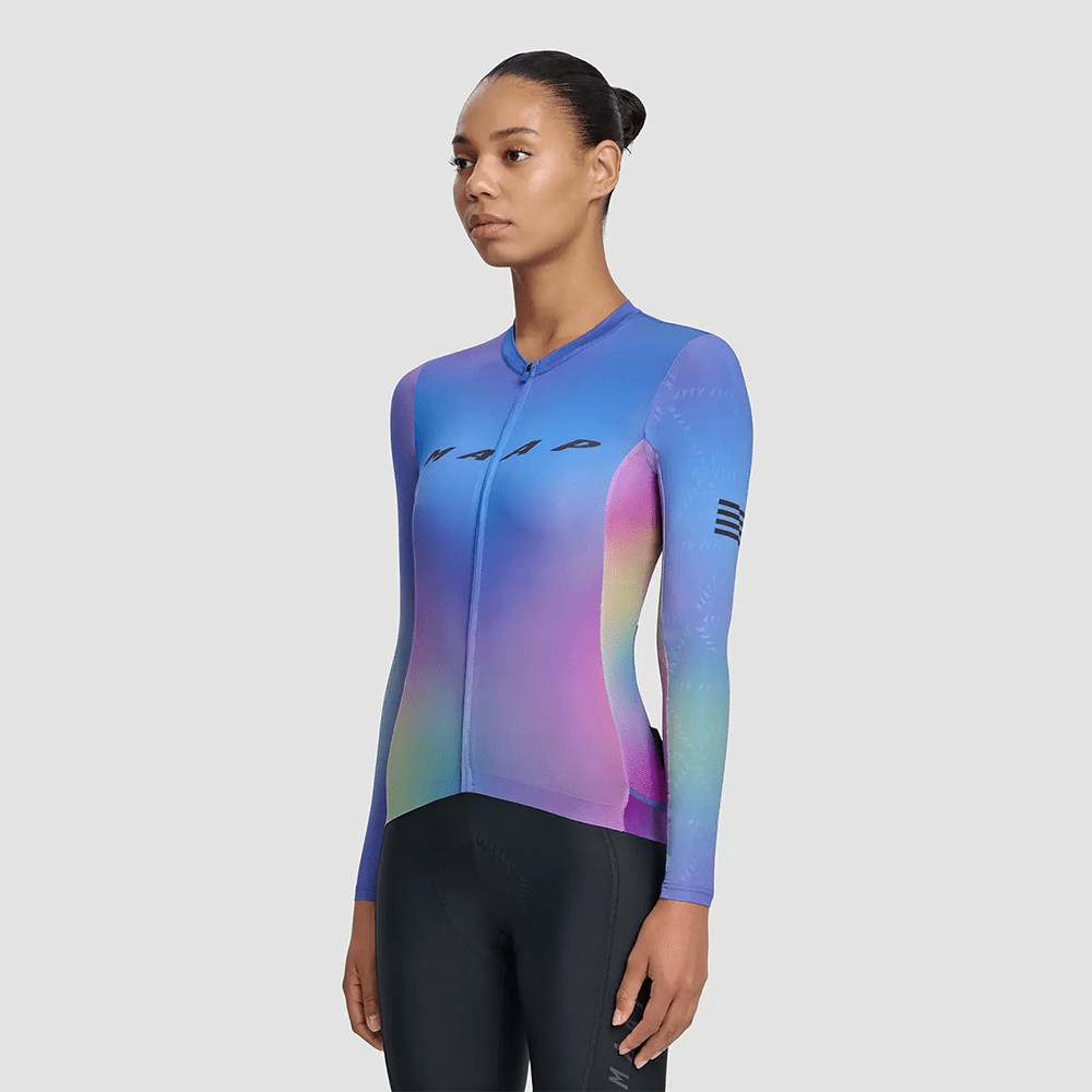 MAAP Blurred Out Pro Hex LS 2.0 Jersey Women - Wolfis