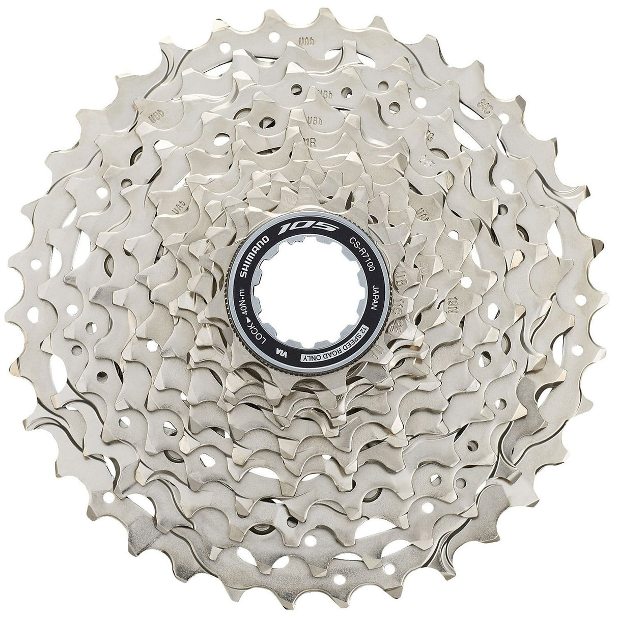 Shimano 105 CS-R7100 12 Speed Cassette - Wolfis