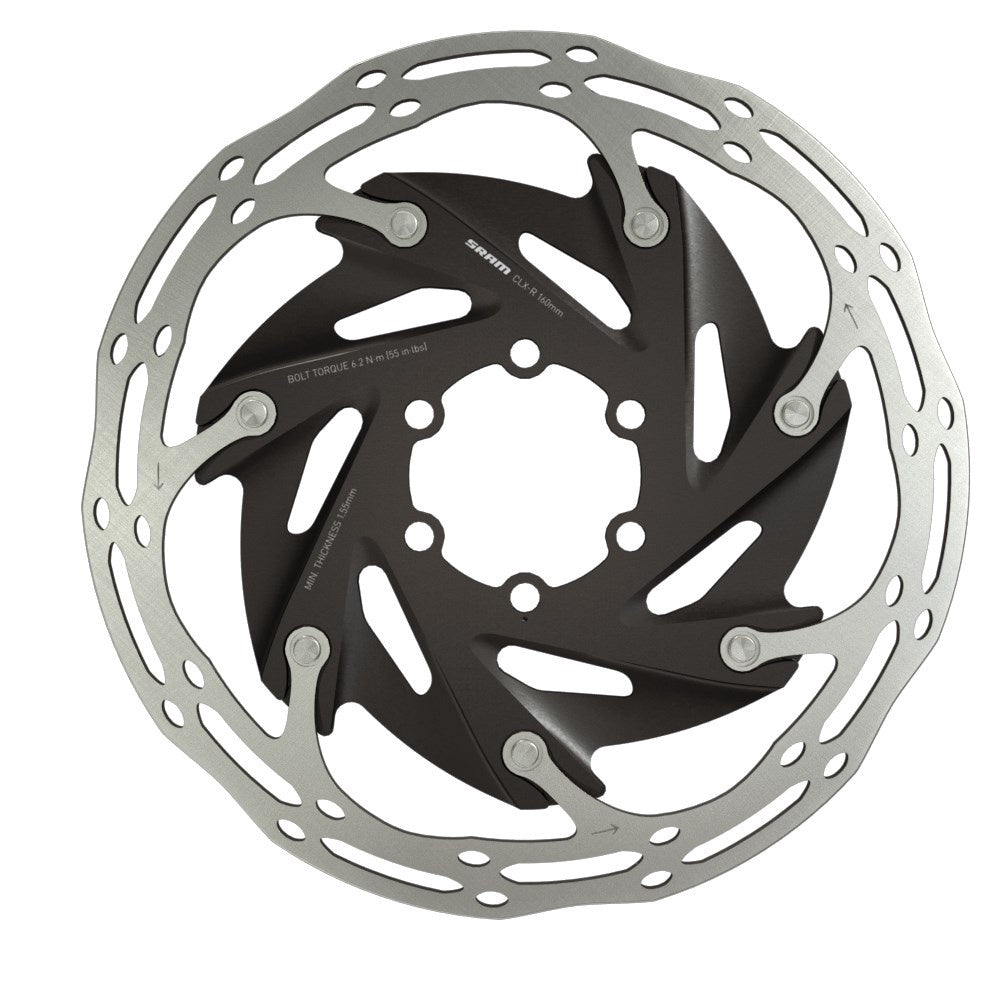 Sram Centerline XR 2-Piece Disc Rotor Rounded - Wolfis