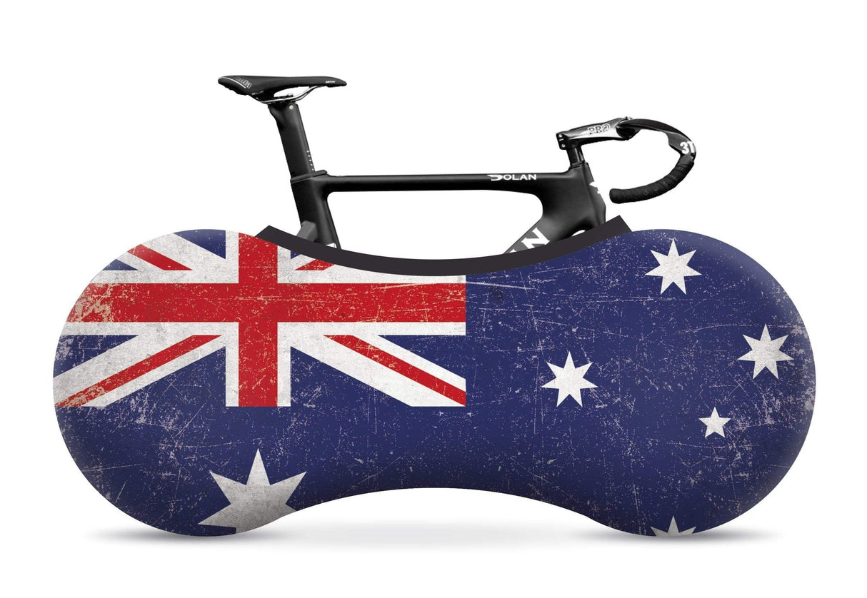 Velosock Indoor Bike Cover Country Flags - Wolfis
