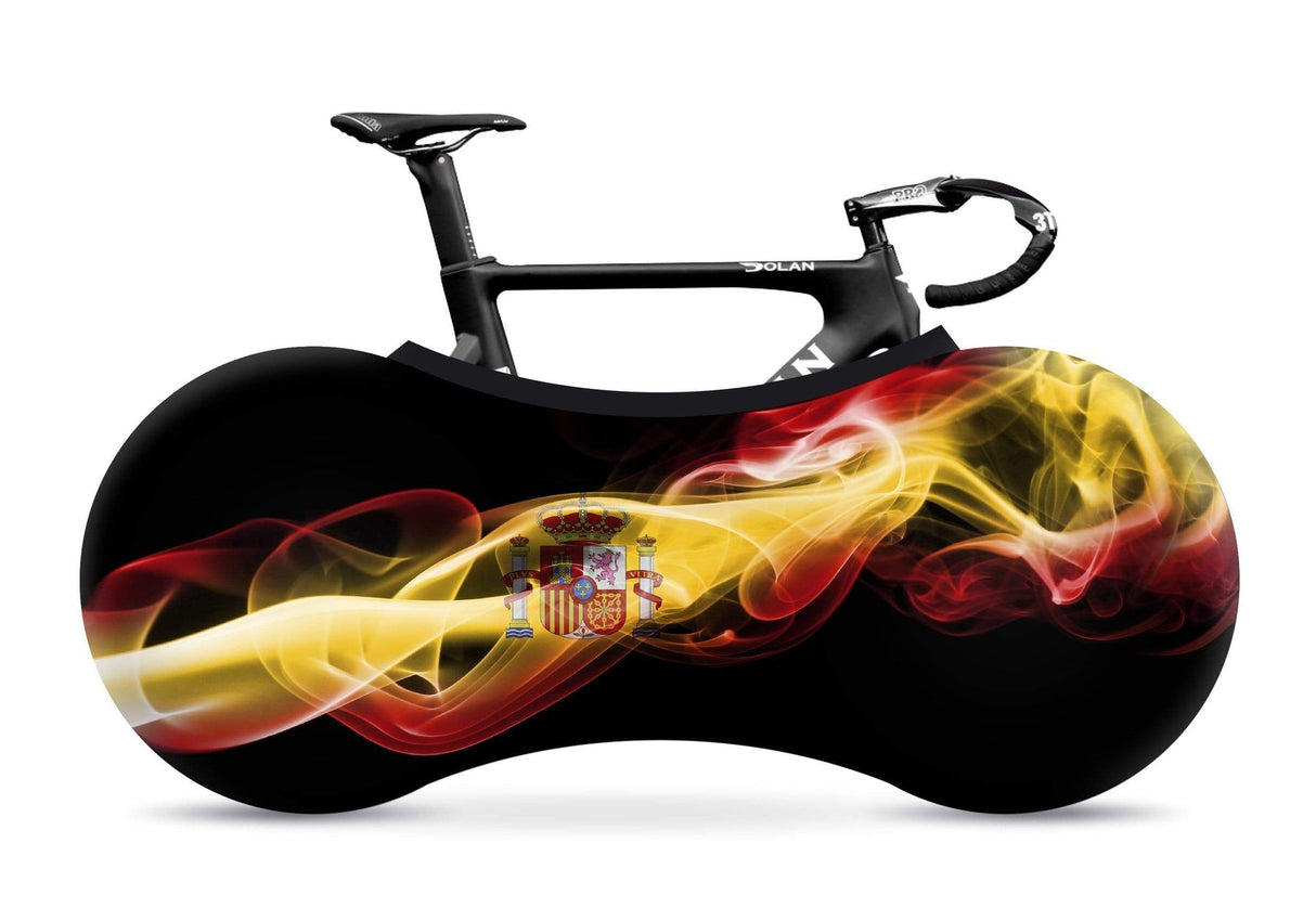 Velosock Indoor Bike Cover Country Flags - Wolfis