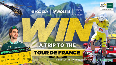 Win a VIP Tour de France Experience with Škoda x Wolfi’s