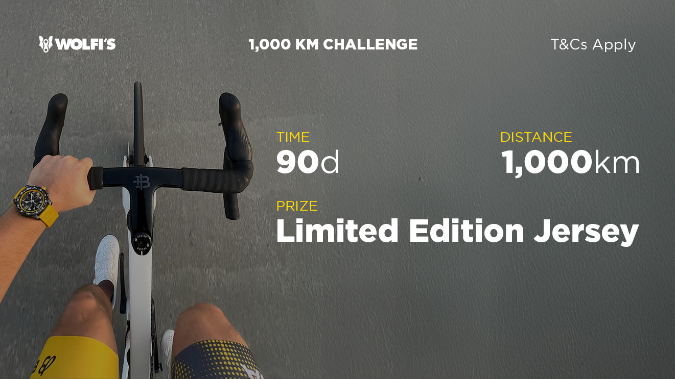 Wolfi's 1,000 KM Challenge