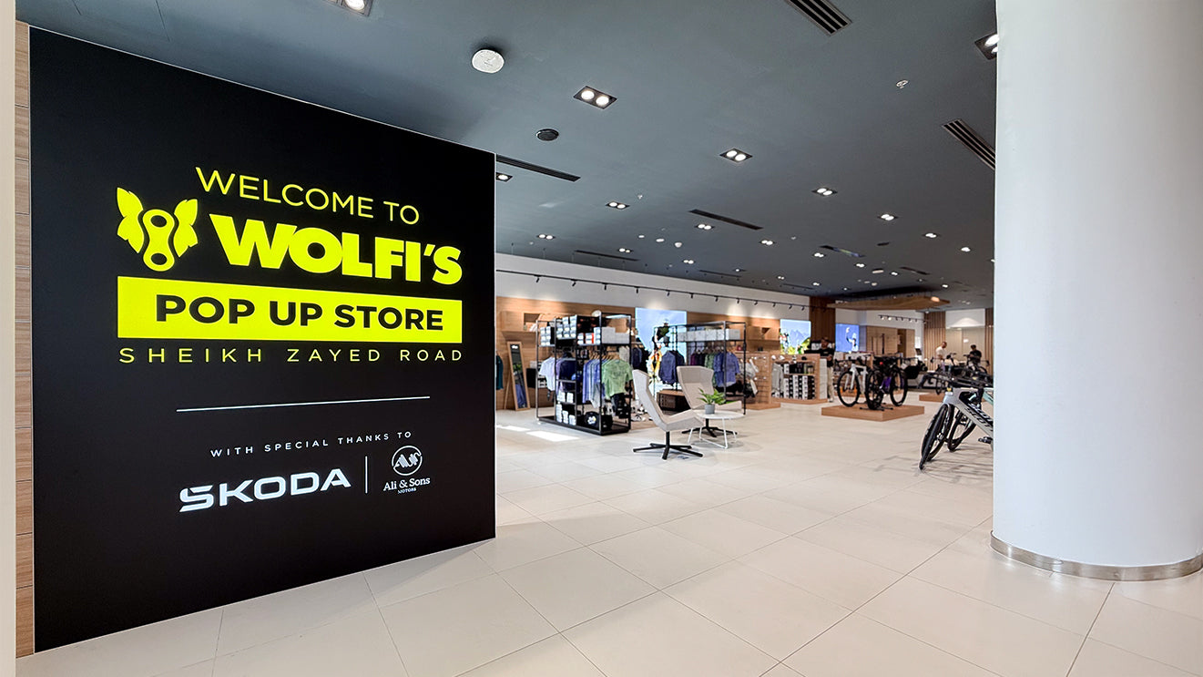 Wolfi's Pop Up Store on  Sheikh Zayed Road Store at Skoda