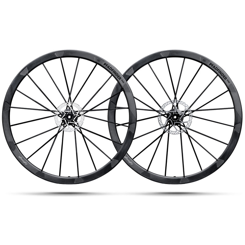 Lightweight Pfadfinder Evo Schwarz Ed Shimano Gravel Wheelset