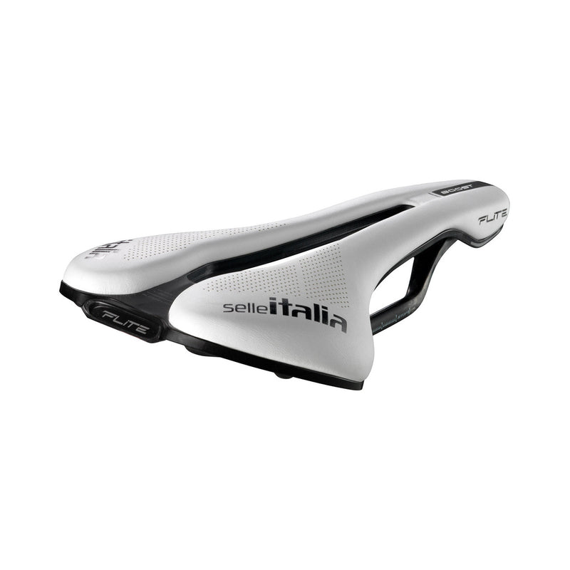 Selle Italia Flite Boost Superflow Carbon Ltd Edition White Saddle
