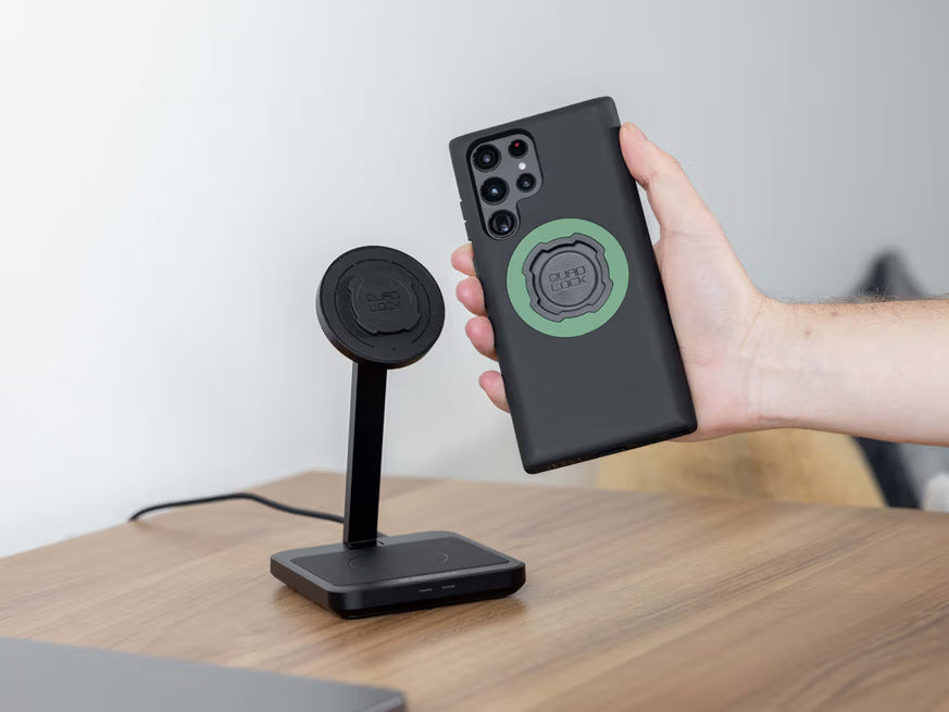 Quad Lock Dual MAG Desktop Wireless Charger