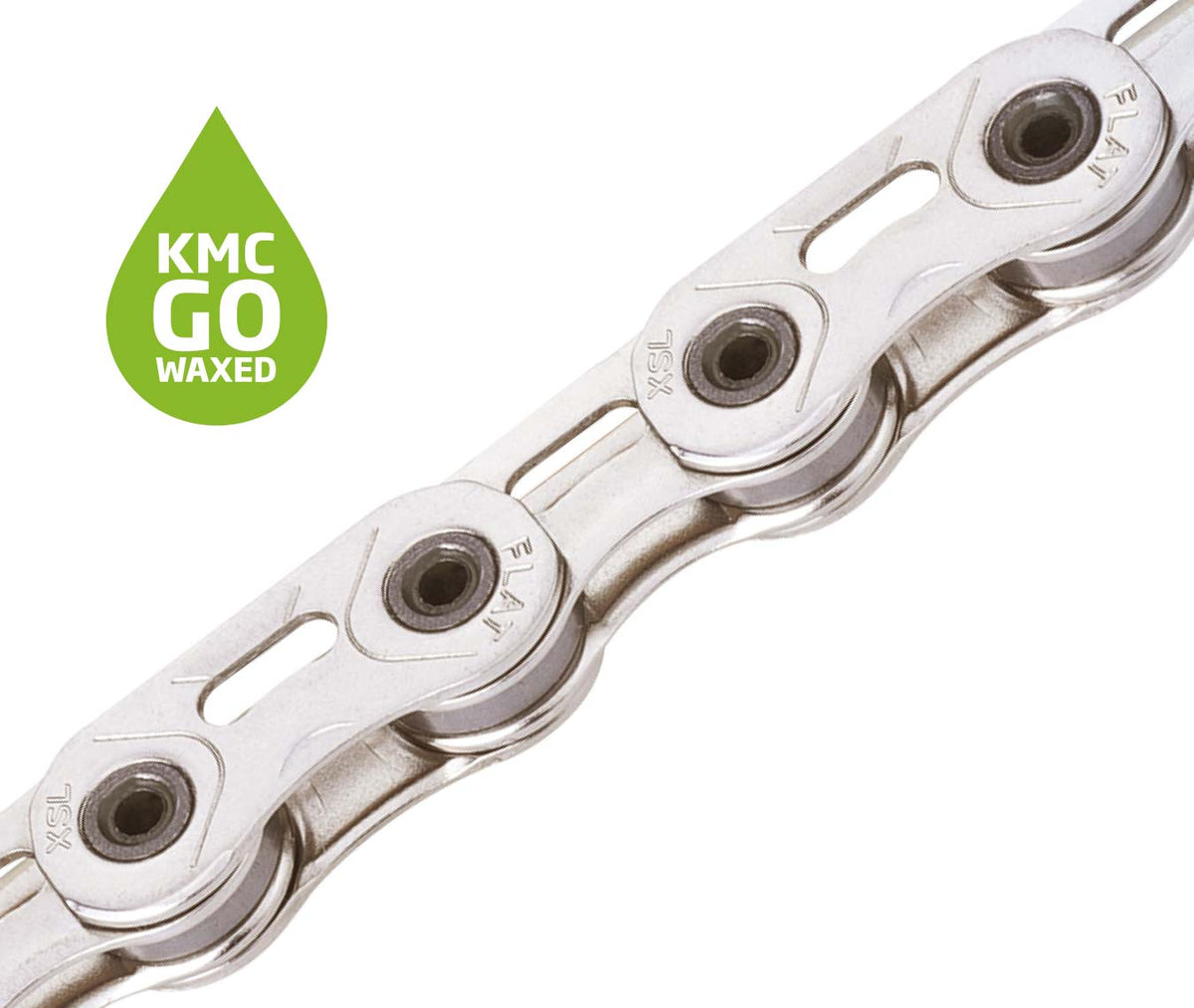 KMC XSL Flat Waxed Chain 12/13s 126L Chain