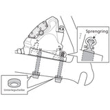 Shimano SM-MA-R160D/D Flat Mount Brake Caliper Adapter
