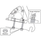 Shimano SM-MA-R160D/D Flat Mount Brake Caliper Adapter