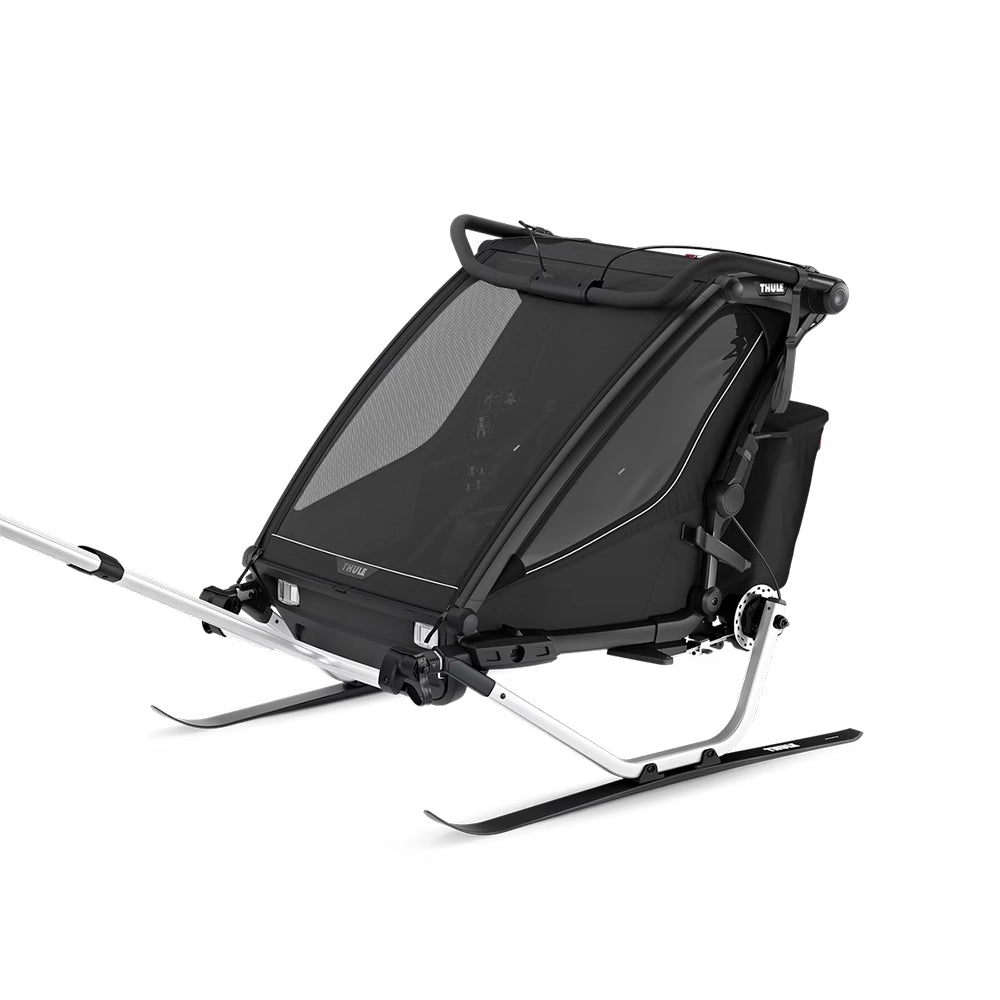 Thule Chariot Sport 2 Double Bike Trailer – All-Season Modular 2-Kid ...