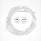 Huub Elastic Laces with Locks - White