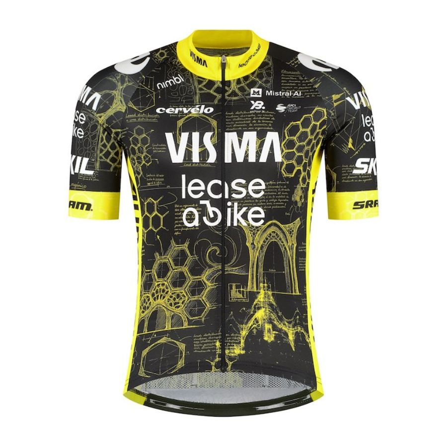 Rapid Gear Team Visma Replica Short Sleeve Men's Jersey