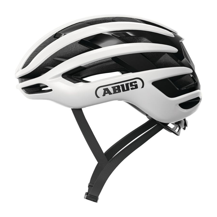 Abus AirBreaker 2.0 Helmet shiny white ultralight performance road
