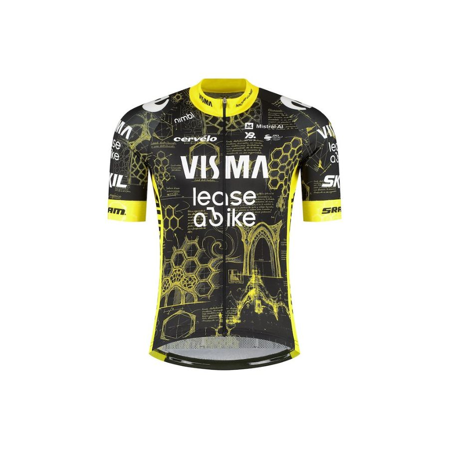 Rapid Gear Team Visma Replica Short Sleeve Men's Jersey