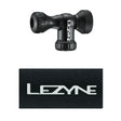 Lezyne Control Drive CO2 valve head CNC aluminium black silver