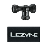Lezyne Control Drive CO2 valve head CNC aluminium black silver