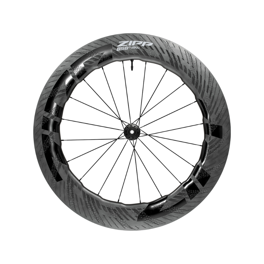 Zipp 858 NSW Carbon-Hookless Tubeless Sram Shimano TT Wheelset
