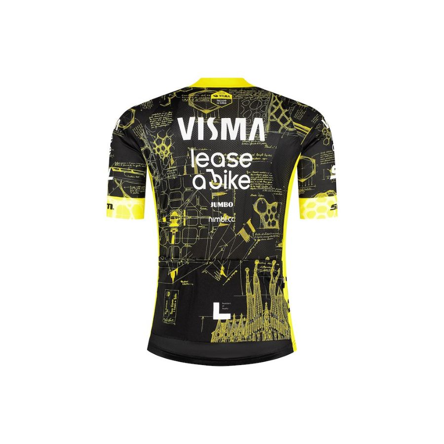 Rapid Gear Team Visma Replica Short Sleeve Men's Jersey