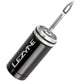 Lezyne Tubeless Tyre Kit compact aluminium storage tube black