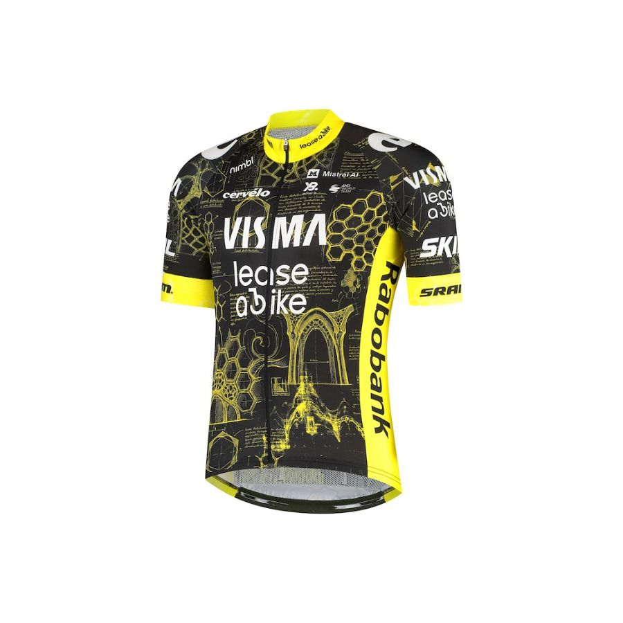 Rapid Gear Team Visma Replica Short Sleeve Men's Jersey