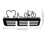 Cycling Medal Rack Display