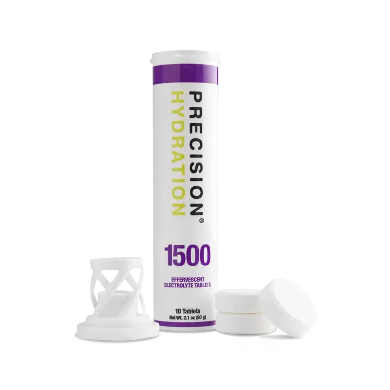 Precision Fuel Hydration PH 1500 Electrolyte Tabs strongest hydration tabs