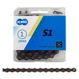 KMC S1 Single Speed Brown Chain