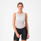Castelli Pro Mesh Women's Sleeveless Base Layer white 3D mesh
