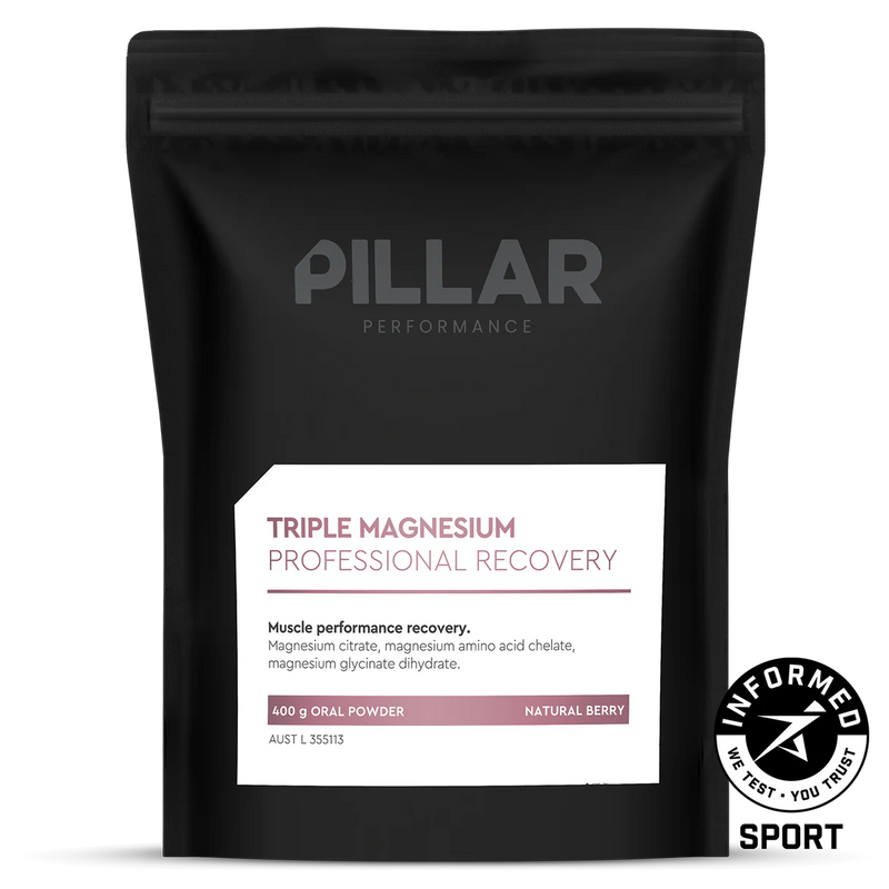 PILLAR Performance Triple Magnesium Berry pouch 400g