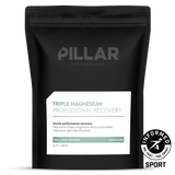 Pillar Triple Magnesium Lemon Lime 400g bulk pouch sleep recovery