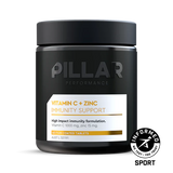 Pillar Vitamin C Zinc 60 tablets 1000mg vitamin C 15mg zinc immunity