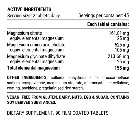PILLAR Triple Magnesium Tablets