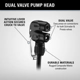 Lezyne Dual Valve Pump Head