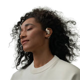 Shokz OpenFit Wireless Headphones Comfortable Off White