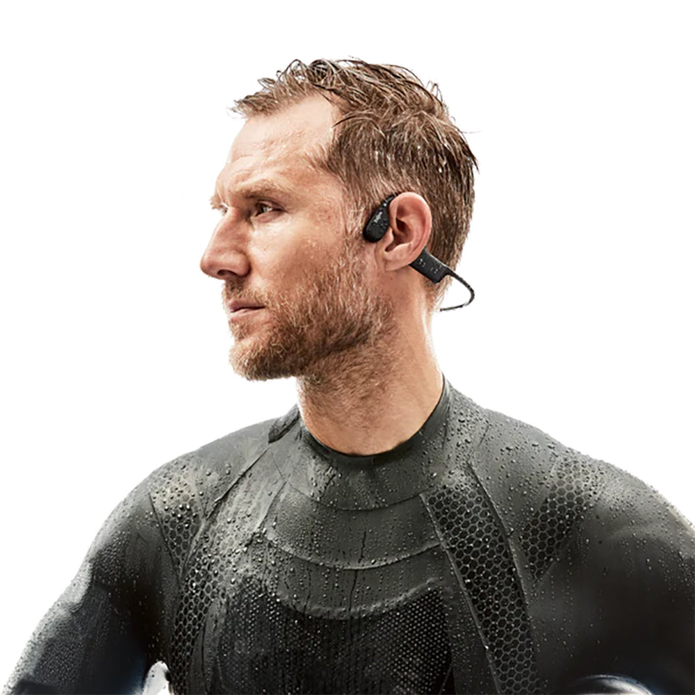 Shokz OpenSwim Bone Conduction Open-Ear Mp3 Swimming Headphones