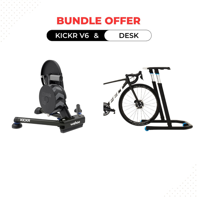 Wahoo Kickr V6 Indoor Trainer + Desk Bundle Offer