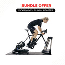 Wahoo Kickr Move Indoor Trainer + Climb+ Adapter Bundle Offer