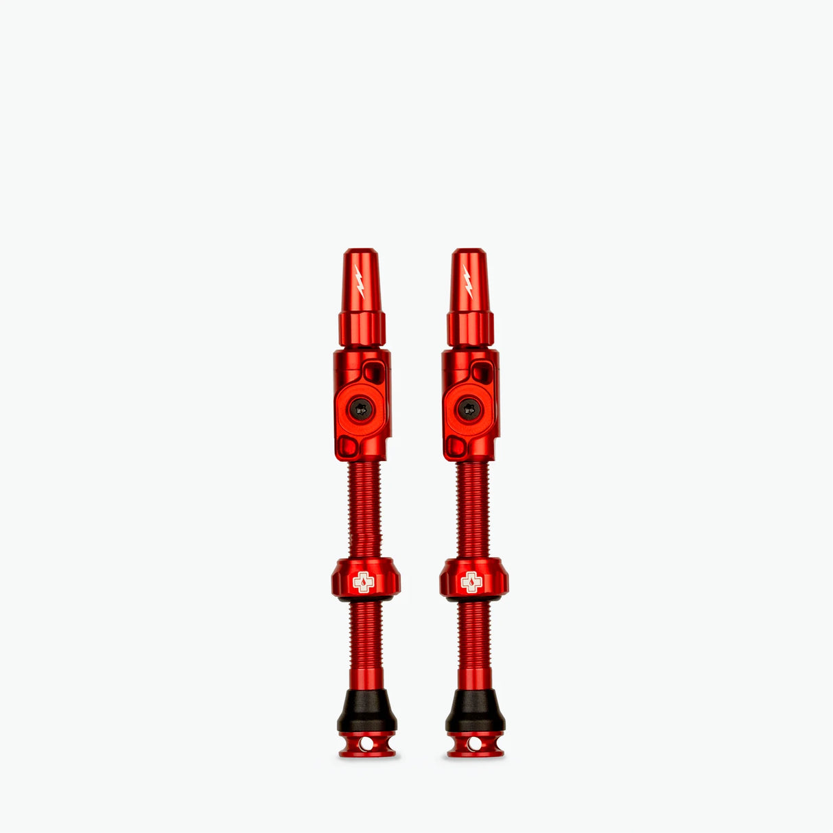 Muc-Off Big Bore Lite Tubeless Valves large bore red blue pair