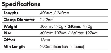Profile Design ASC Pro 43 Aerobar Extensions