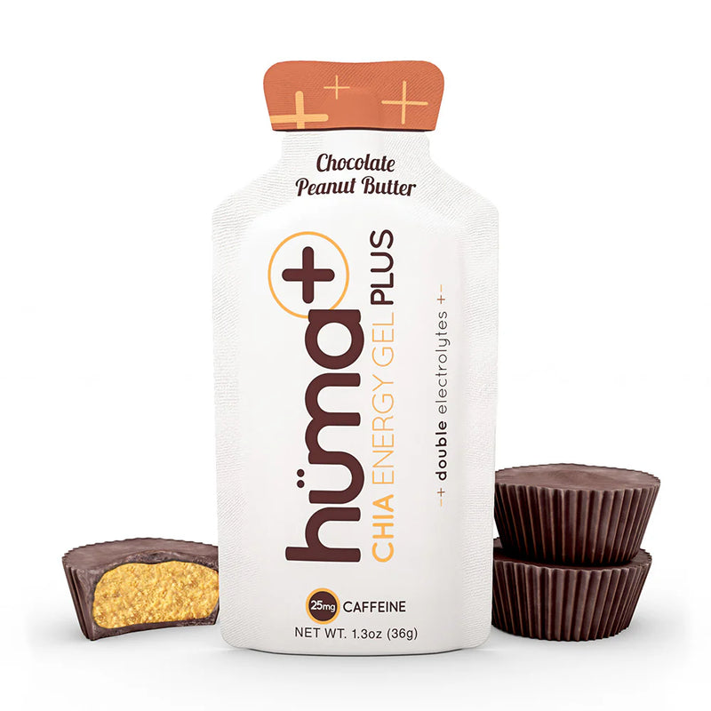 Huma Chia Energy Gel Plus Peanut Butter & Chocolate