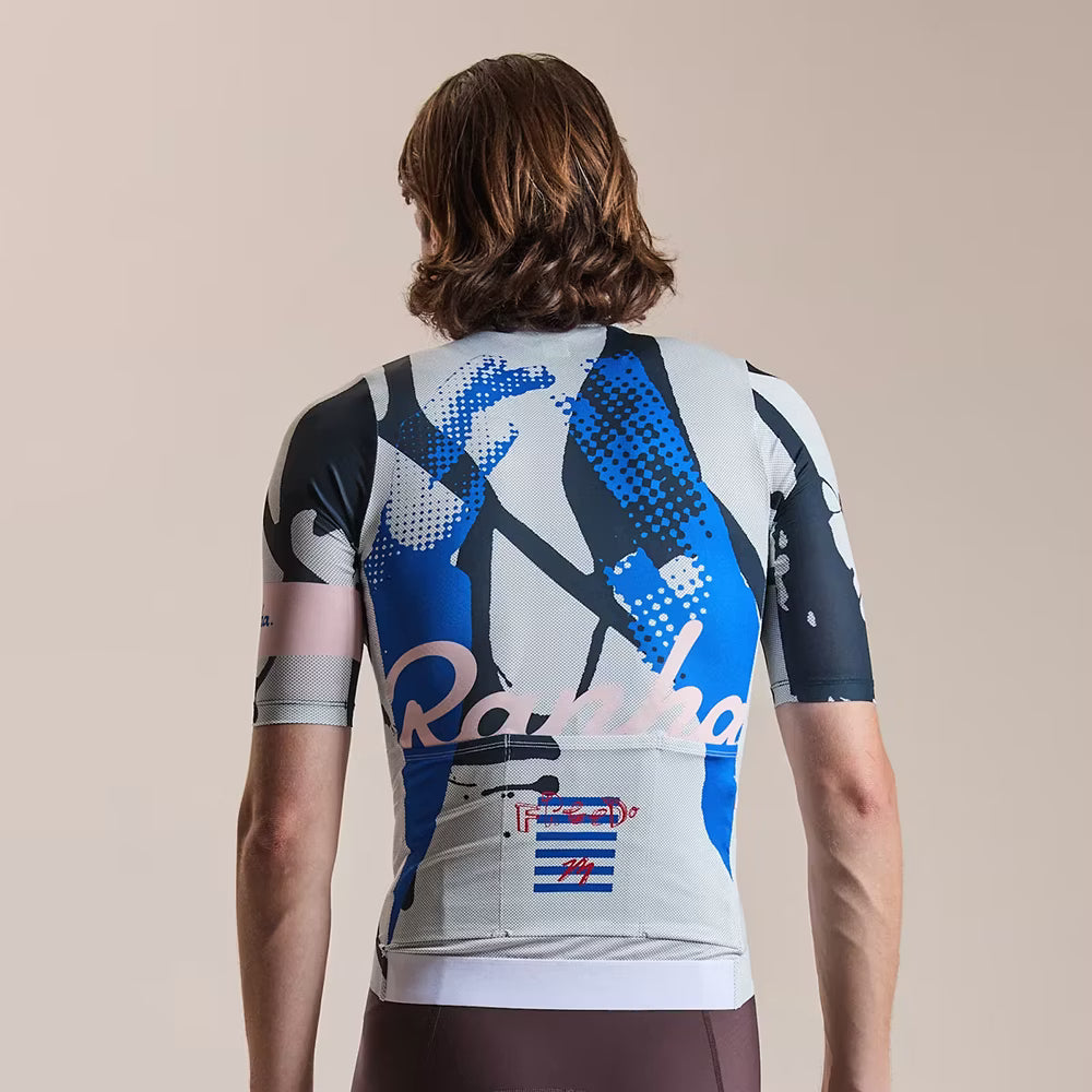 Rapha X David Carson Men's Pro Team Rouleur Jersey
