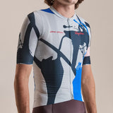 Rapha X David Carson Men's Pro Team Rouleur Jersey