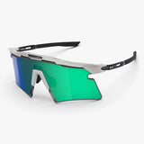 Scicon Aeroshade 2.0 Titanium Sunglasses white matt multimirror blue green icon cycling