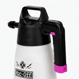 Muc-Off Foam Sprayer Kit in use on bicycle